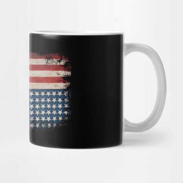 American Flag Distress Upside Down United States Usa by jasper-cambridge